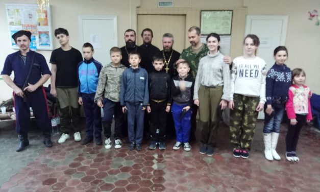 Состоялась поездка православного клуба «Ставрос» в Преображенский храм хутора Ленин Аксайского района