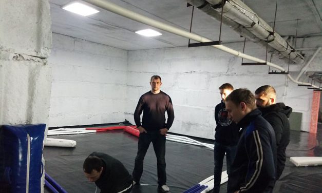Православный спортивно-патриотический клуб «Ставрос» обзавёлся профессиональным рингом