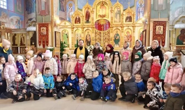 Около 200 детей приняли участие в духовно-просветительских встречах в храме Иерусалимской иконы Божией Матери г. Таганрога