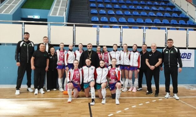 Настоятель Ильинского храма напутствовал участников всероссийского чемпионата по волейболу
