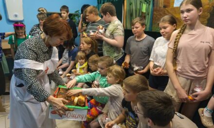 Пасхальный праздник в детской больнице