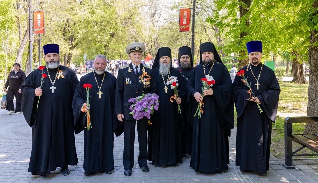 Священнослужители Таганрога молитвенно отметили 81-ю годовщину Великой Победы