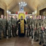 Настоятель храма пророка Илии г. Таганрога провел беседу с сотрудниками ОМОНа «Кобальт» г. Таганрога