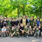 Настоятель храма пророка Илии г. Таганрога принял участие в открытии смены военно-патриотического лагеря «Юные витязи»