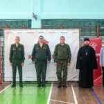 Настоятель храма Иерусалимской иконы Божией Матери принял участие в торжественной церемонии вступления в «Юнармию» в Таганроге